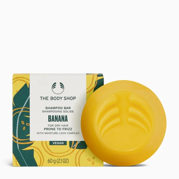 Banana Truly Nourishing Shampoo Bar ( Thebodyshop )