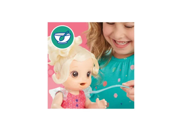 Baby Alive Magical Mixer Baby Doll - Strawberry Shake - Image 5