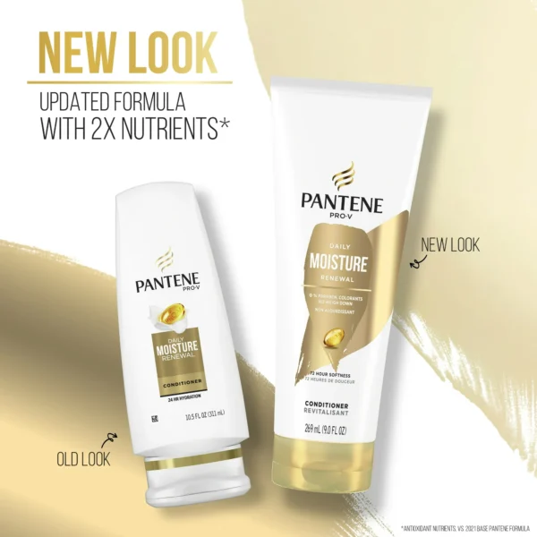 Pantene Pro-V Daily Moisture Renewal Shampoo and Conditioner Set - Image 3