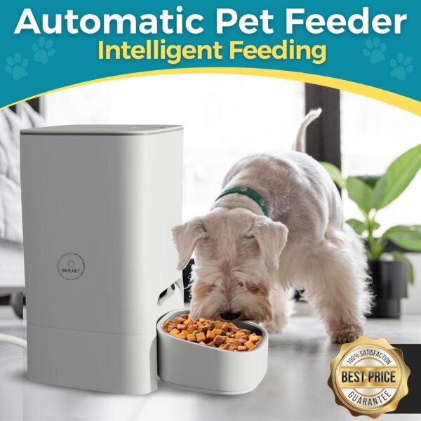 Automatic Cat Feeder - WiFi Automatic Dog Feeder 3.5L Pet Food Dispenser Smart App Control Cat Feeding Station Timed Food Pet Feeder ( Amazon ) - Image 5