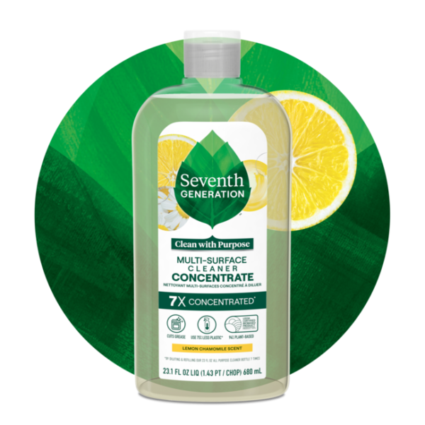 Multi-Surface Cleaner Concentrate - Lemon Chamomile  ( Seventhgeneration ) - Image 3