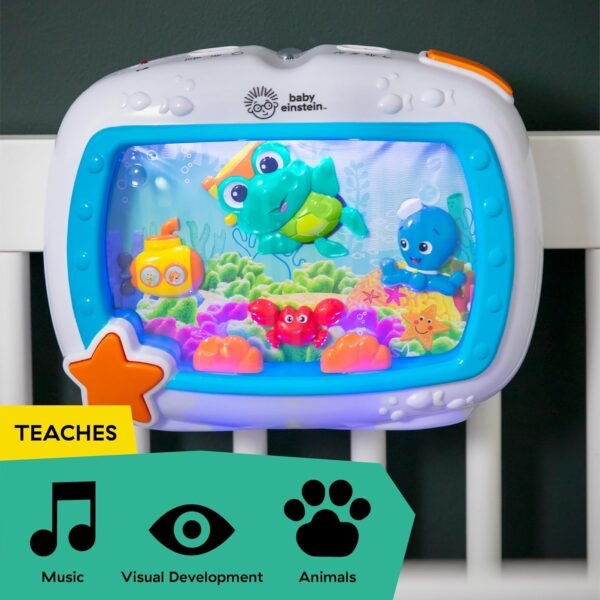 Baby Einstein Sea Dreams Soother Musical Crib Toy and Sound Machine, Newborn and up ( Amazon ) - Image 5