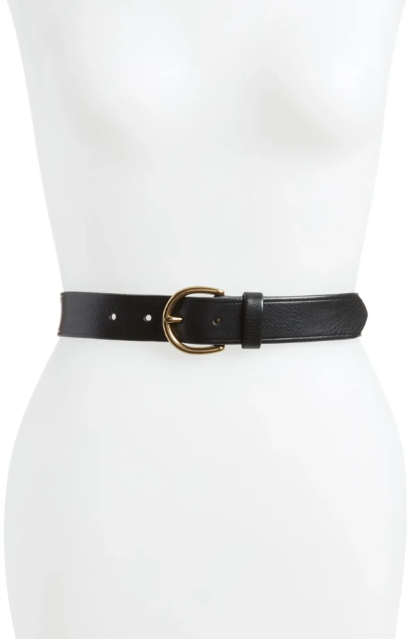 Medium Perfect Leather Belt ( Nordstrom )