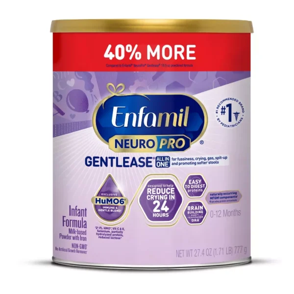 Enfamil NeuroPro Gentlease Powder Infant Formula - 27.4oz