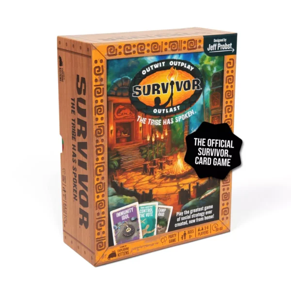 Exploding Kittens Survivor: The Tribe Has Spoken Board Game ( Target )