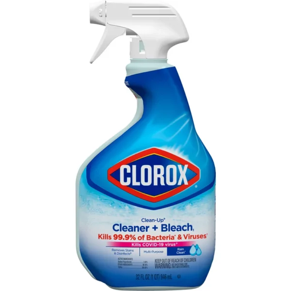 Clorox Rain Clean Scent Clean-Up All Purpose Cleaner with Bleach Spray Bottle - 32 fl oz  ( Walmart ) - Image 2