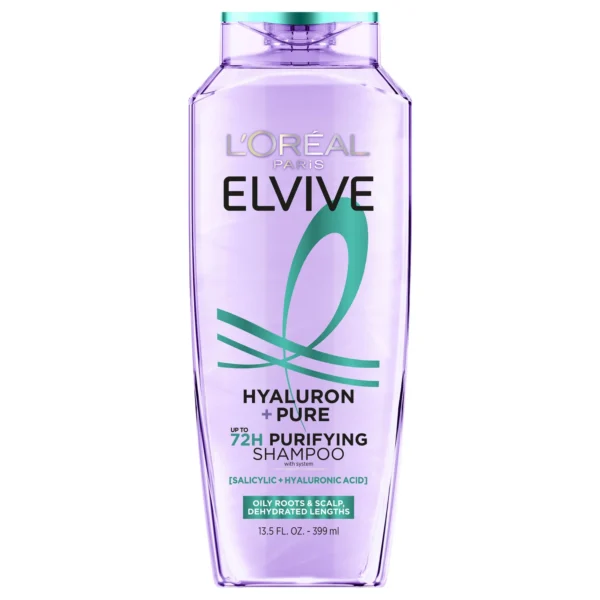 L'Oreal Paris Elvive Hyaluron Pure Moisturizing Sham ( Walmart )poo for Oily Hair, 13.5 fl oz ( Walmart )