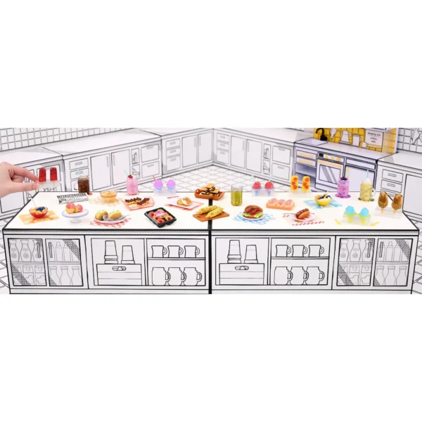 MGA's Miniverse Make It Mini Foods, Cafe Series 3, Novelty Food Toy, Ages 8+ ( Walmart ) - Image 3