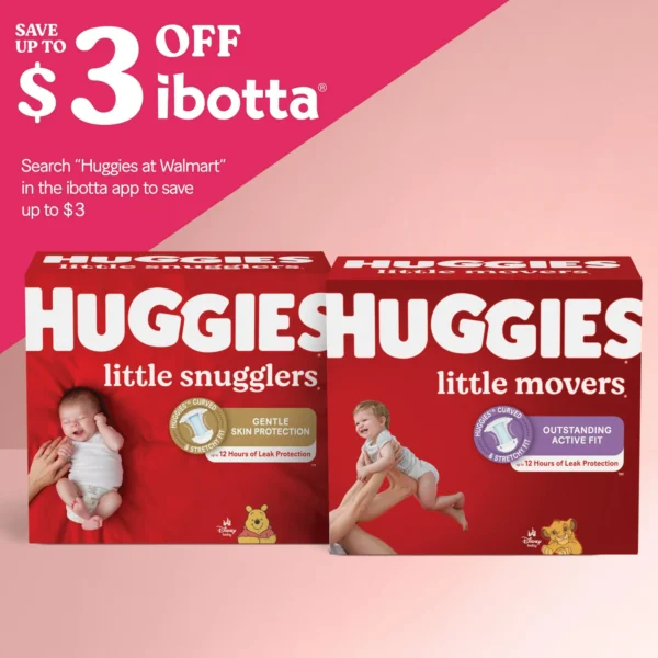 Huggies Little Movers Baby Diapers, Size 4 (22-37 lbs), 140 Ct (Select for More) - Image 4