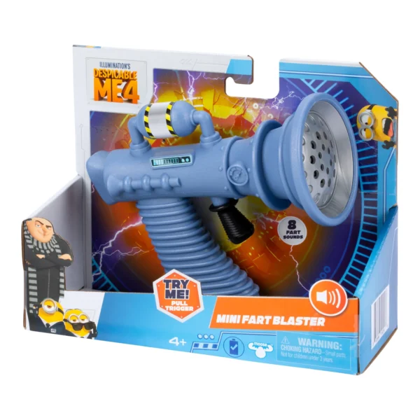 Despicable Me 4 SFX Mini Fart Blaster,8 Different Silly Fart Noises Ages 4+, Indoor and Outdoor Play ( Walmart ) - Image 2