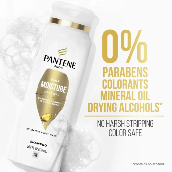 Pantene Pro-V Daily Moisture Renewal Shampoo and Conditioner Set - Image 4