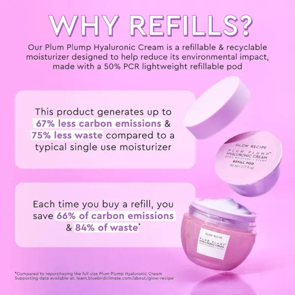 Plum Plump Refillable Hyaluronic Acid Moisturizer  ( Sephora ) - Image 5